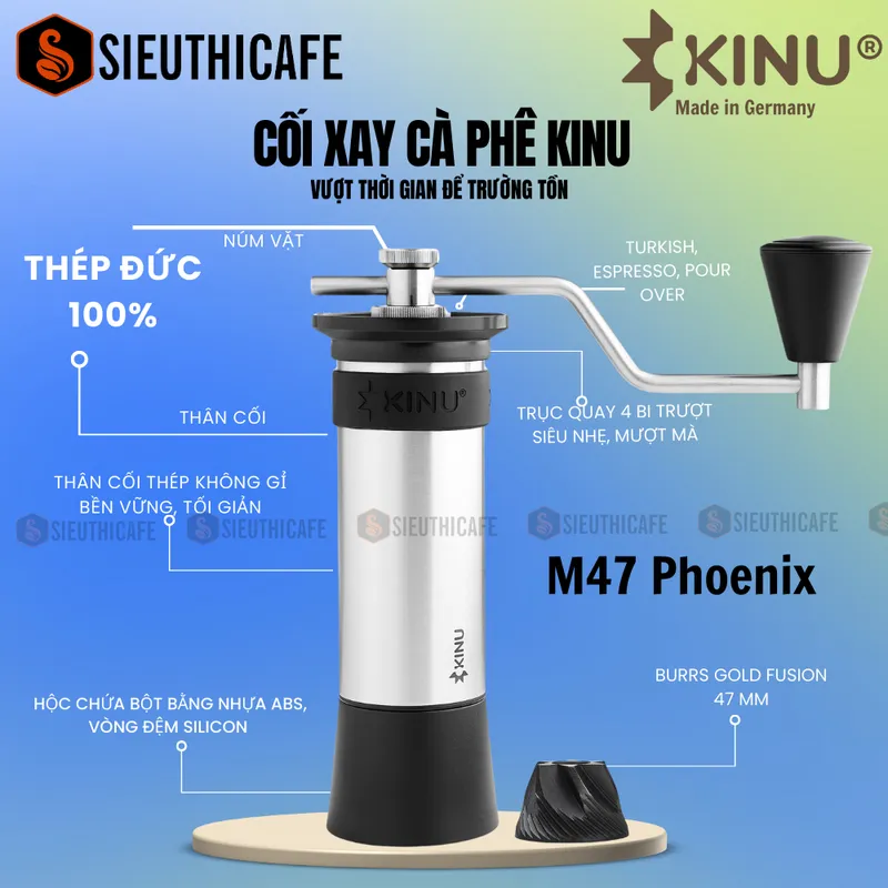 Combo Kinu Phoenix + Case + Tặng cà phê (dùng hình minh hoạ) 13