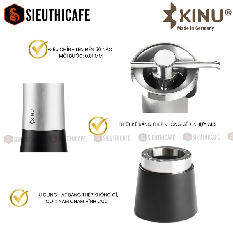 Kinu M47 Classic + Cà phê 10