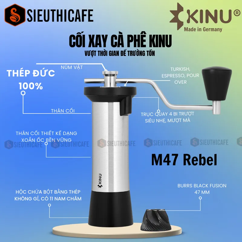 KINU M47 Rebel Grinder 8