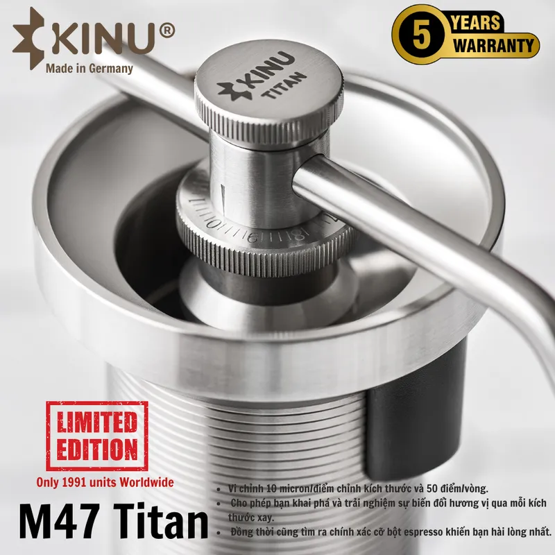 KINU M47 Titan Grinder 14