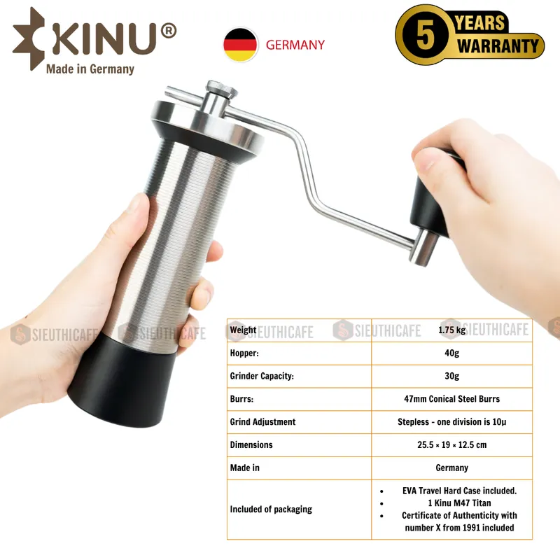 KINU M47 Simplicity Grinder 2